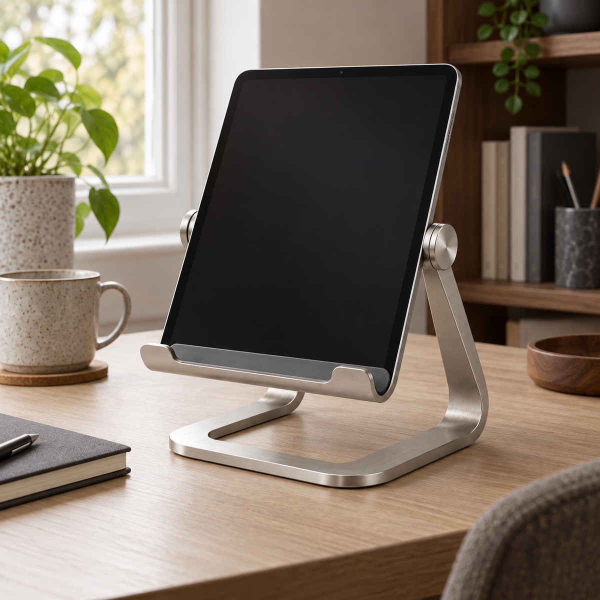 Loop Silver Tablet Stand