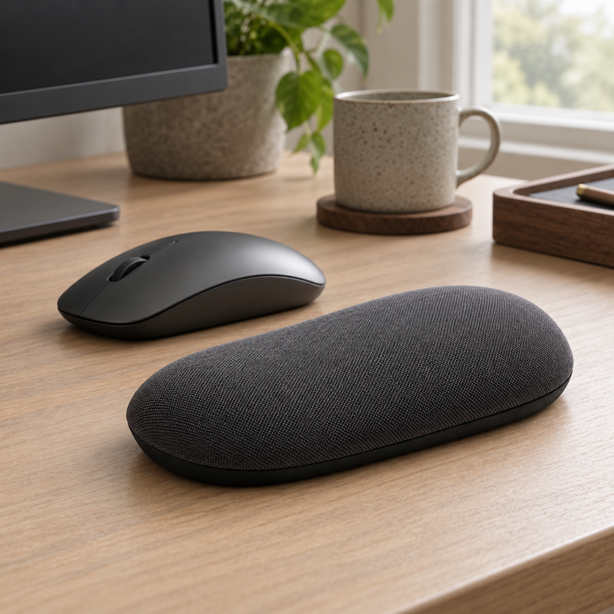 Dune Graphite Mouse Wrist Rest