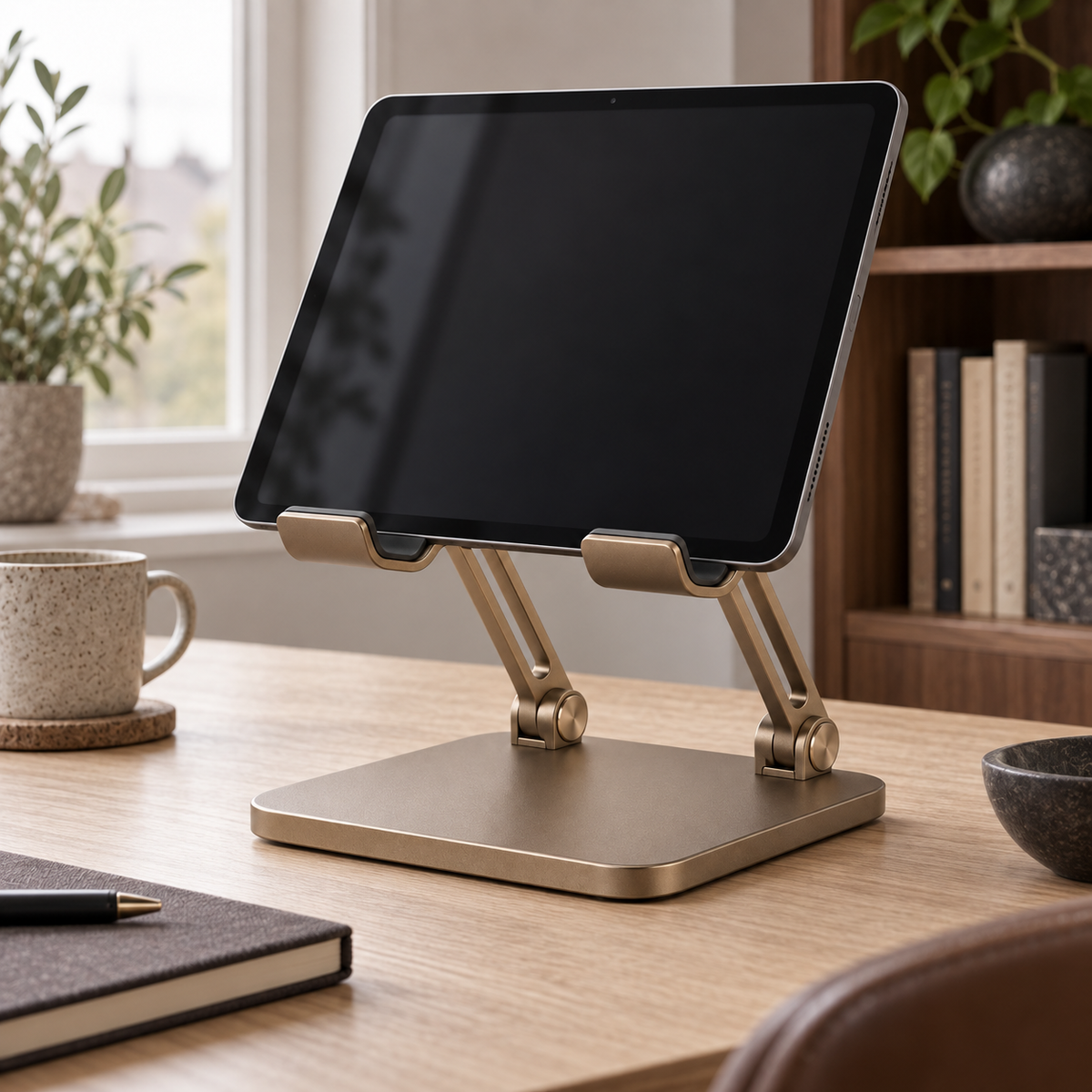 Orbit Bronze Folding Tablet Stand